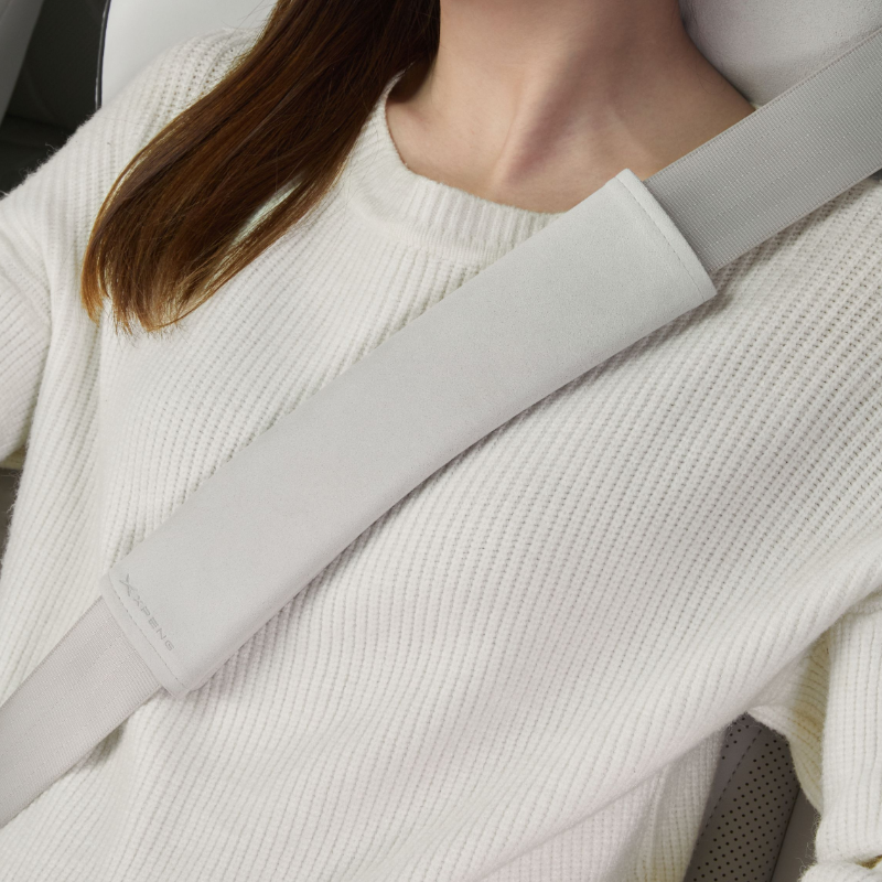 XPENG Seatbelt Shoulder Cover - White Color