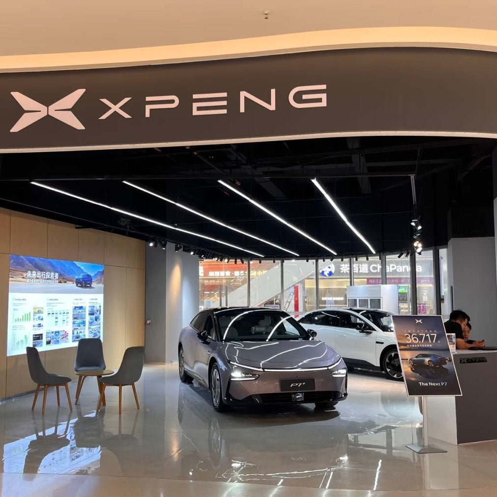 Stainless Steel Stand Easel (XPENG China 3.0 Showroom)