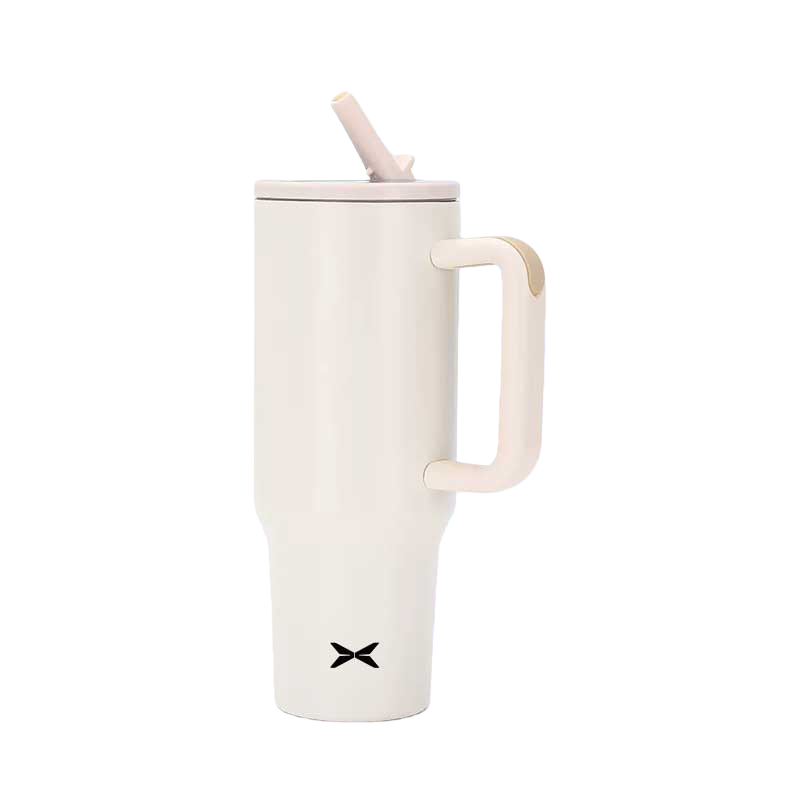 Stainless Steel Tumbler with Handle – 40 oz